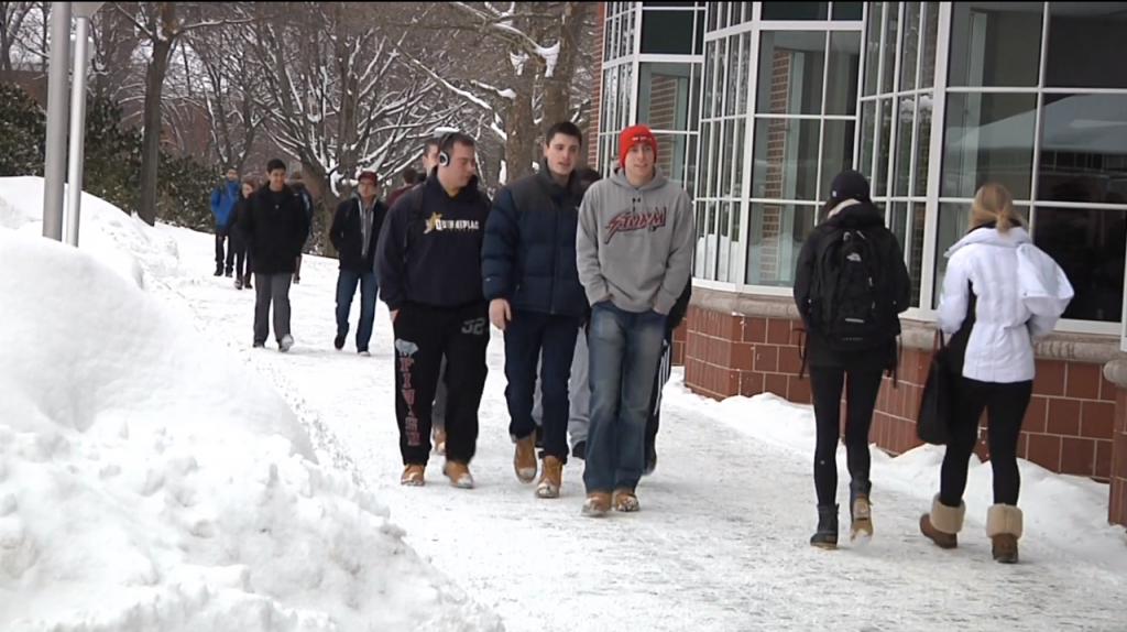 Students question no snow day 