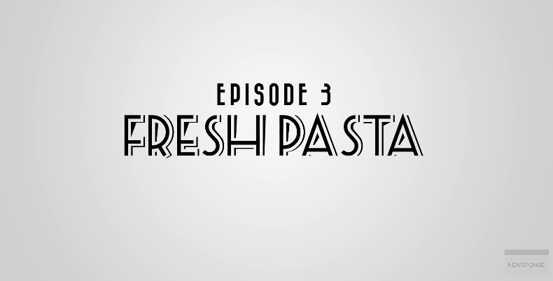 The Domesticated Chef Episode Three: Fresh Pasta