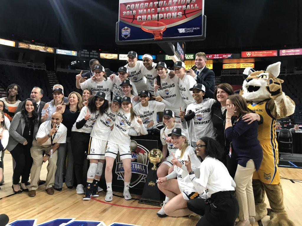 The Quinnipiac Bobcats are champions again, defeating Marist 67-58 for an automatic bid to the NCAA Tournament