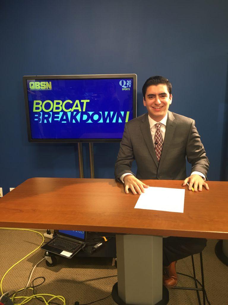 Bryan Schwartz hosts the first Bobcat Breakdown of the semester.