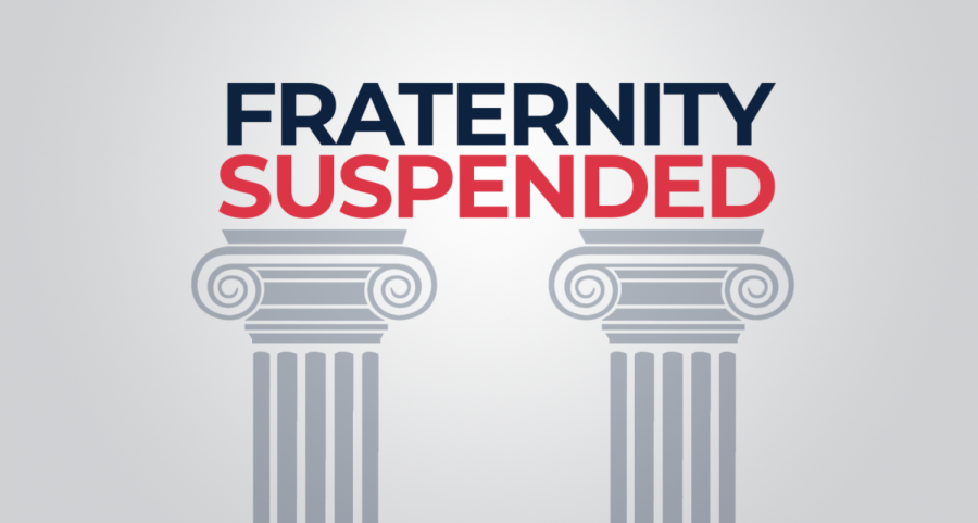 Fraternity suspended for two years