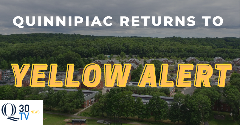 Quinnipiac moves to yellow campus risk level