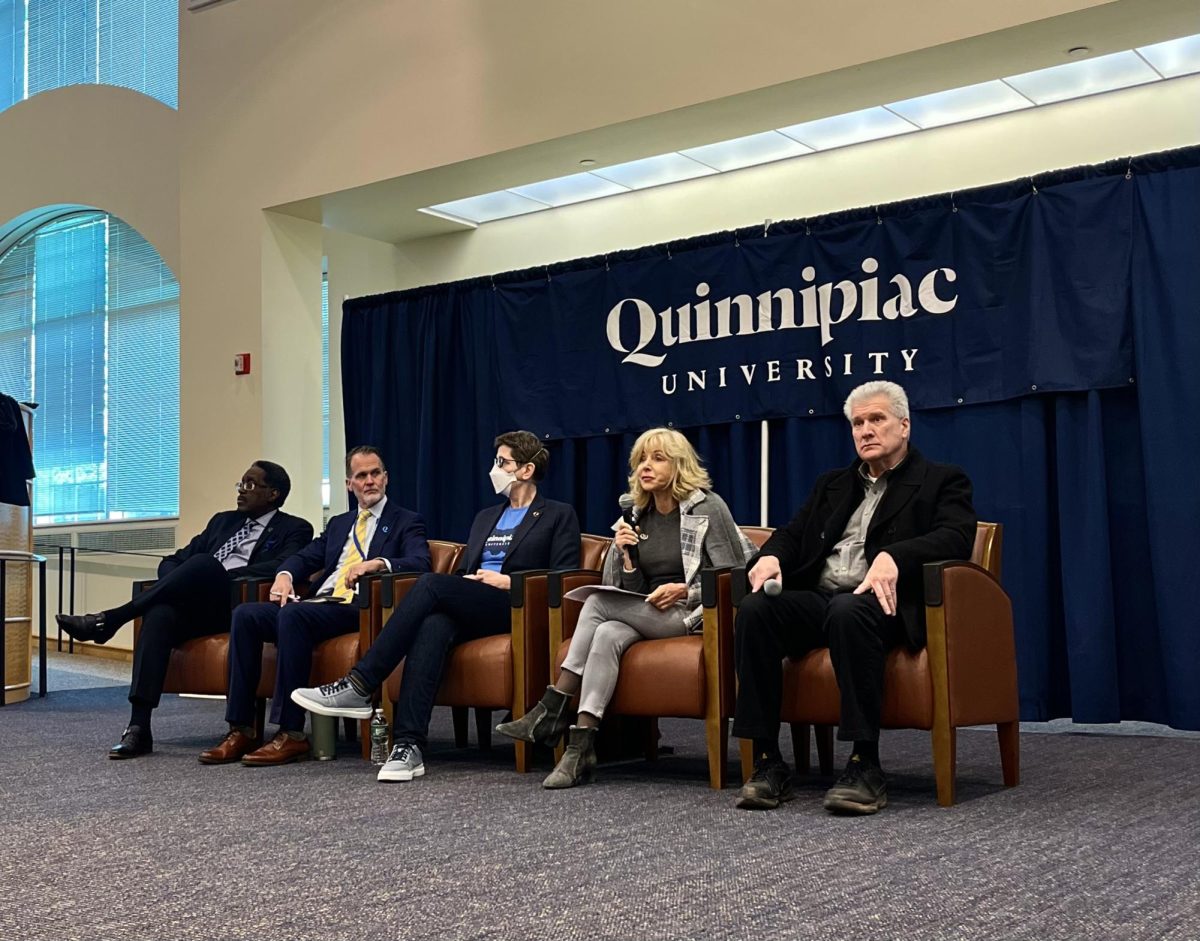 Quinnipiac University Holds Annual State of the QUnion; Topics Varied from Academic Rigor, Diversity Equity and Inclusion, and Campus Safety.