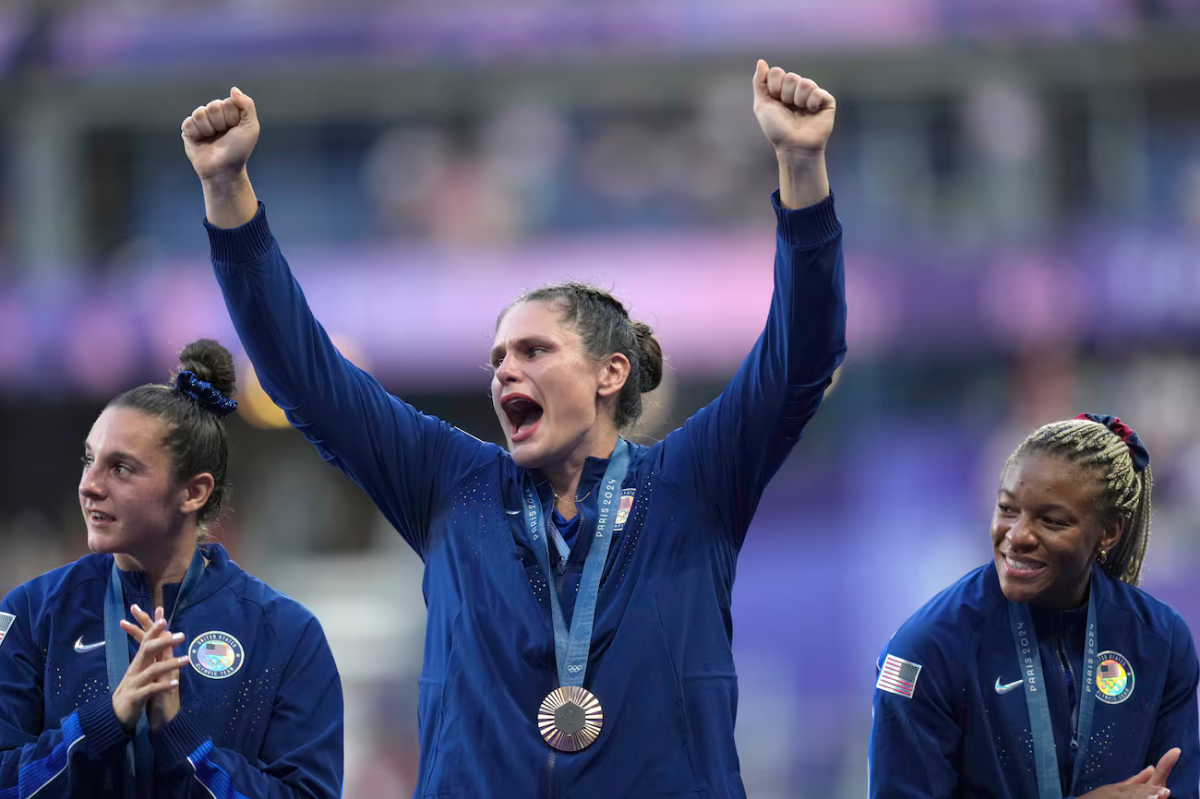 Ilona Maher runs bronze and Bobcat Gold through her veins following Olympic victory